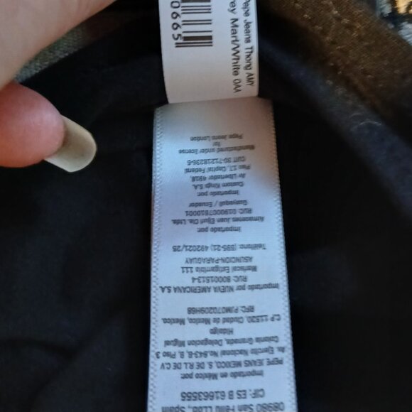 New Pepe Jean's Women's 3 Pack Amy Thong SZ XS NWT - Picture 5 of 6